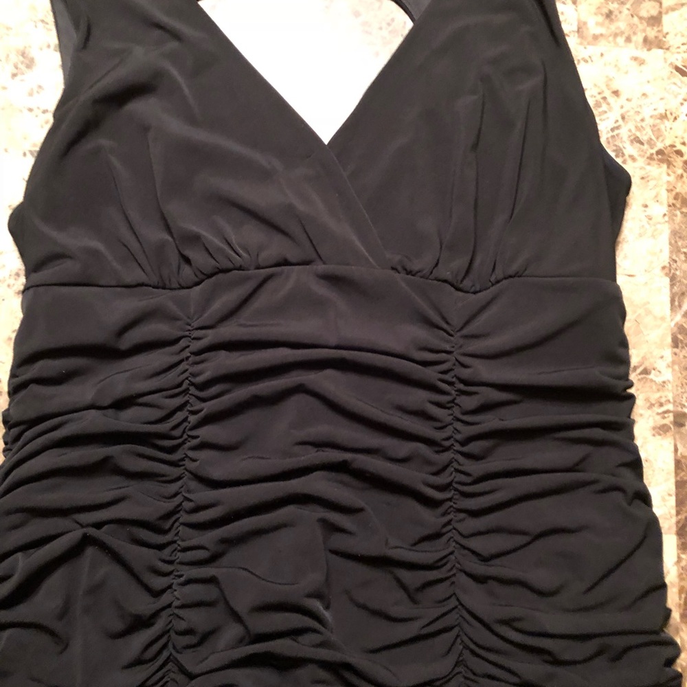 Maurices black dressy blouse. Size 2